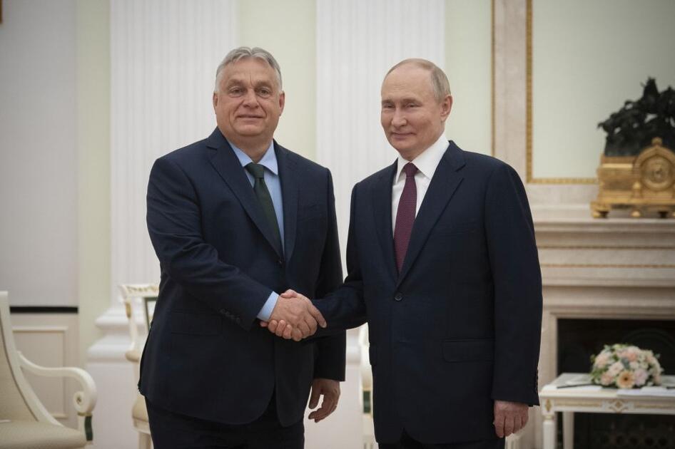 Orbán Viktor szerint Putyin gyenge vezető Orbán Viktor szerint Putyin gyenge vezető