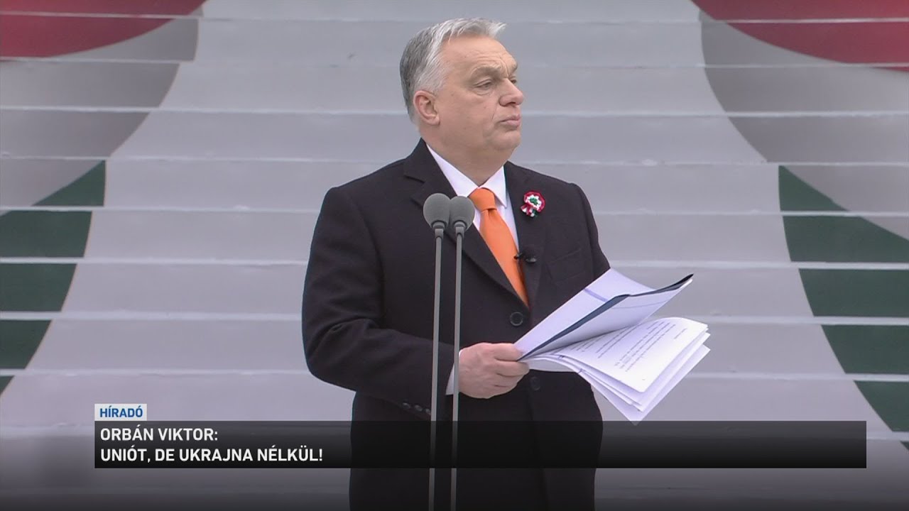 Orbán Viktor: Uniót, de Ukrajna nélkül Orbán Viktor: Uniót, de Ukrajna nélkül